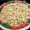 Macaroni salad in a bowl