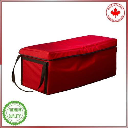 Thermal protection Baviator carrying bag to keep food cold or hot.